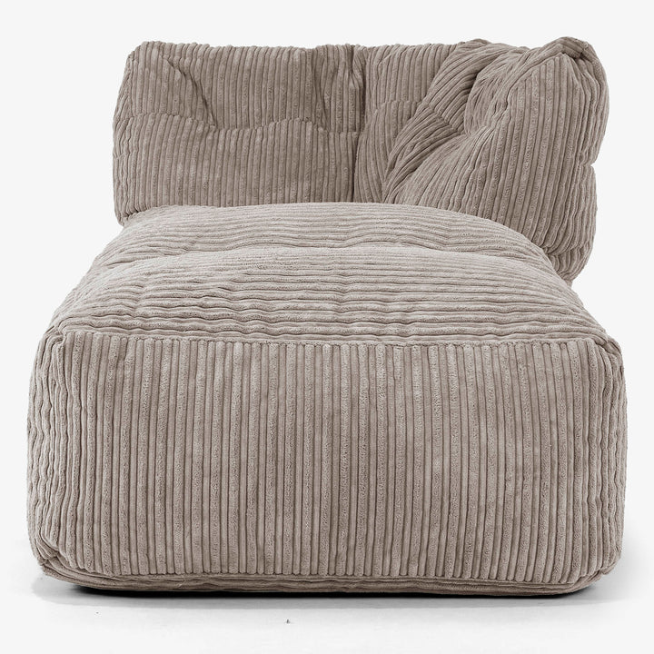 modular-sofa-bean-bag-right-chaise-section-cord-dovetail-grey 02