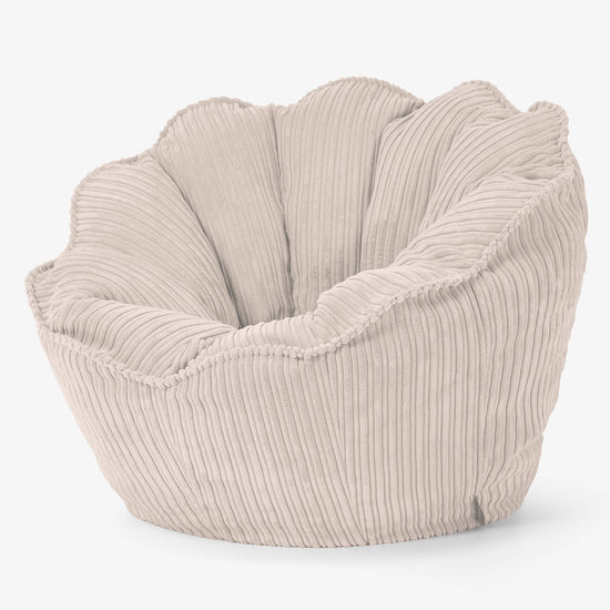 Natalia Sacco Bean Bag Chair - Cord Ivory 02