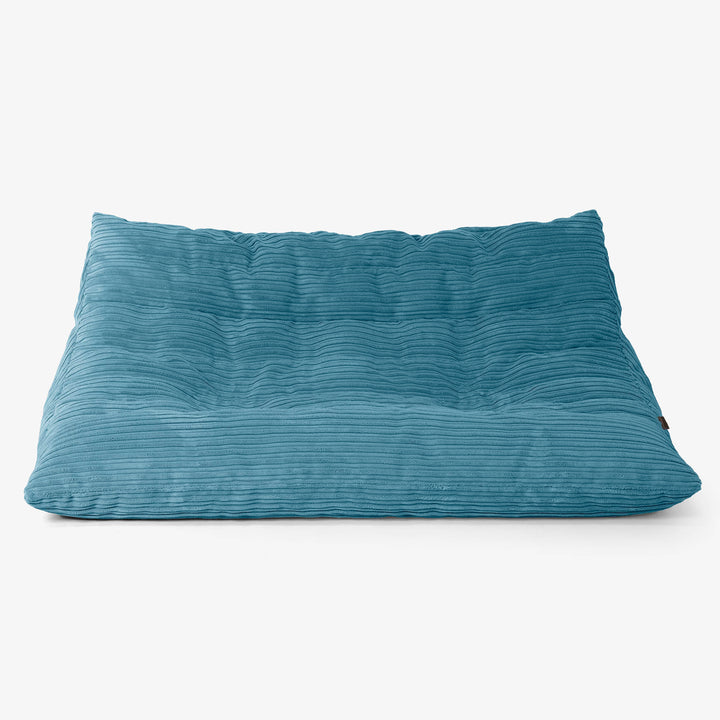 Noah Floor Sofa Bean Bag - Cord Aegean 01
