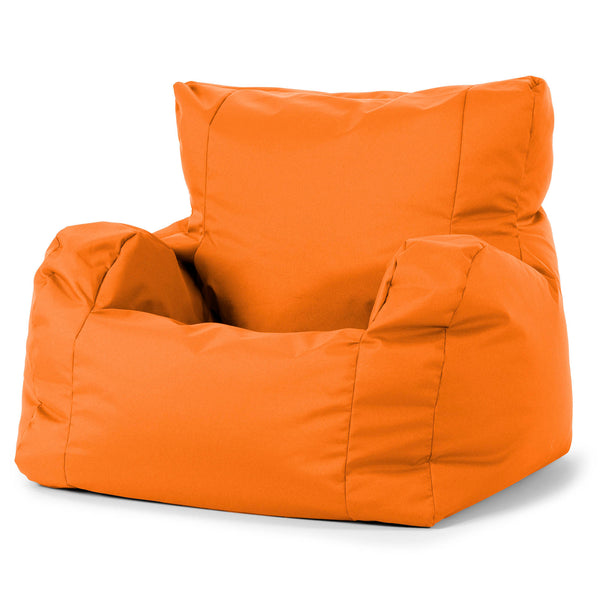Josephine Bean Bag Armchair - Outdoor Easy Care Orange 01