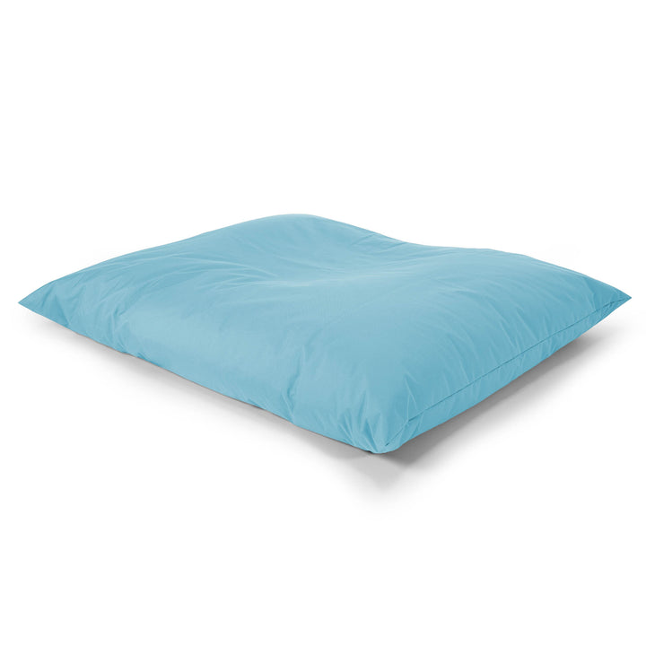XL Pillow Beanbag - Outdoor Easy Care Turquoise Blue 03