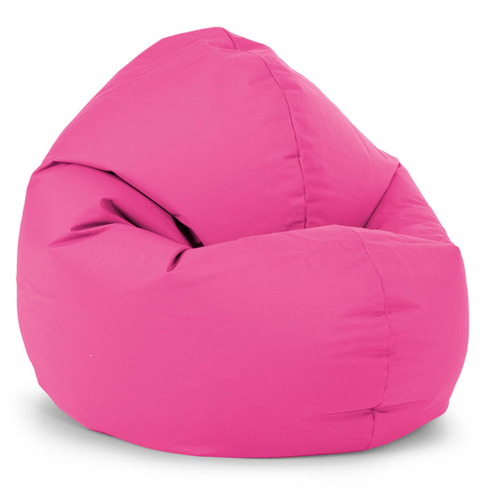 Flexforma Adult Bean Bag Chair - Outdoor Easy Care Pink 01