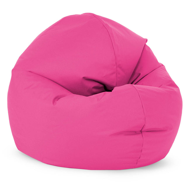 Flexforma Junior Children's Bean Bag Chair 2-14 yr - Outdoor Easy Care Pink 01