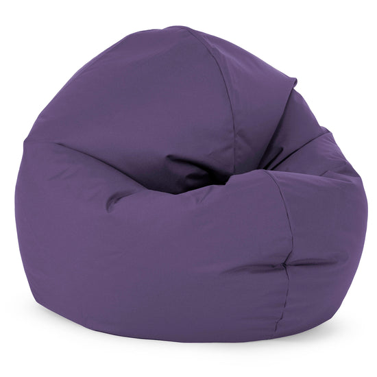 Flexforma Junior Children's Bean Bag Chair 2-14 yr - Outdoor Easy Care Purple 01