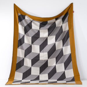 Throw / Blanket - Knitted Prism