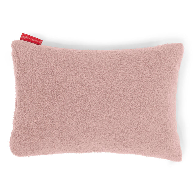 Rectangular Scatter Cushion Cover 35 x 50cm - Boucle Pink 01