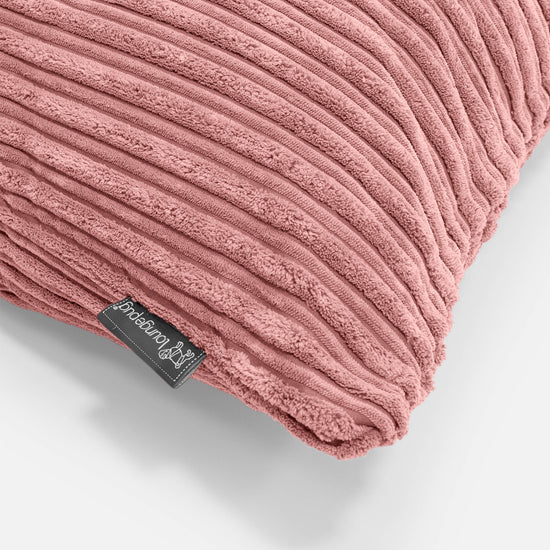 Rectangular Scatter Cushion Cover 35 x 50cm - Cord Peach 02