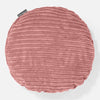 Round Scatter Cushion Cover 50cm - Cord Peach 01