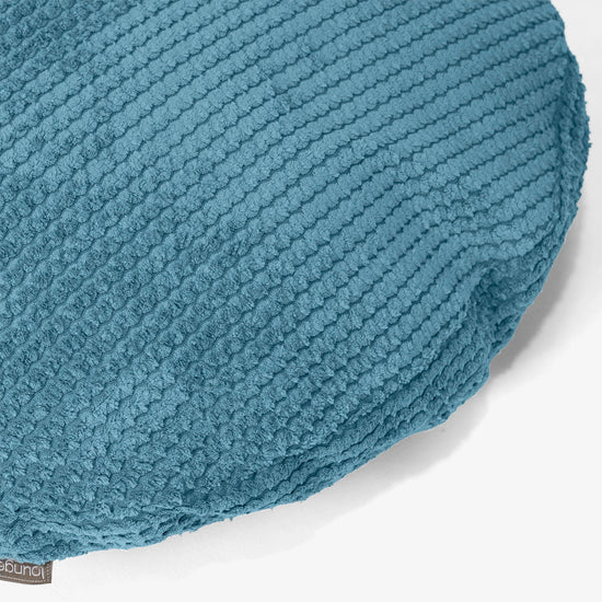 Round Scatter Cushion Cover 50cm - Pom Pom Aegean 02