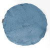 Round Scatter Cushion Cover 50cm - Pom Pom Sky Blue 01