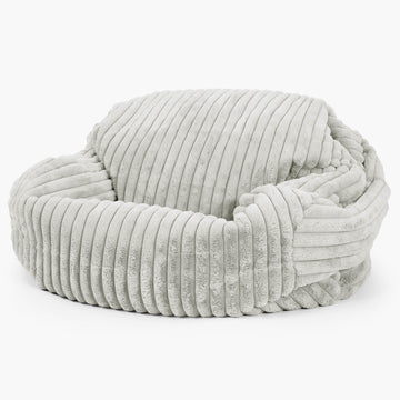 Sabine Bean Bag Sofa - Ultra Plush Cord Sage Green 01