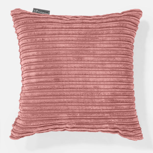 Scatter Cushion Cover 47 x 47cm - Cord Peach 01