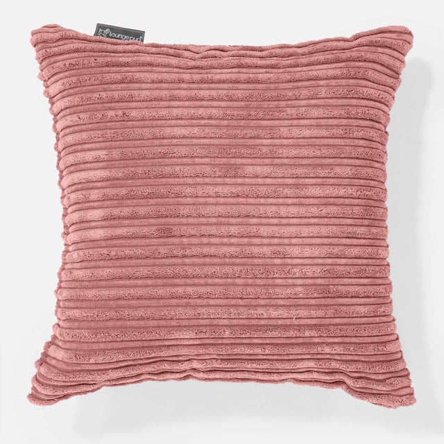 Scatter Cushion Cover 47 x 47cm - Cord Peach 01