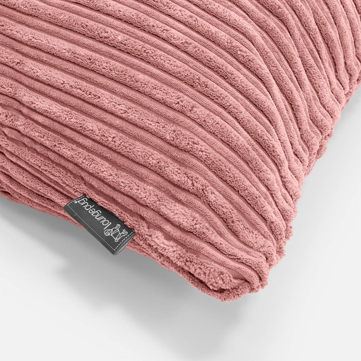 Scatter Cushion Cover 47 x 47cm - Cord Peach 03