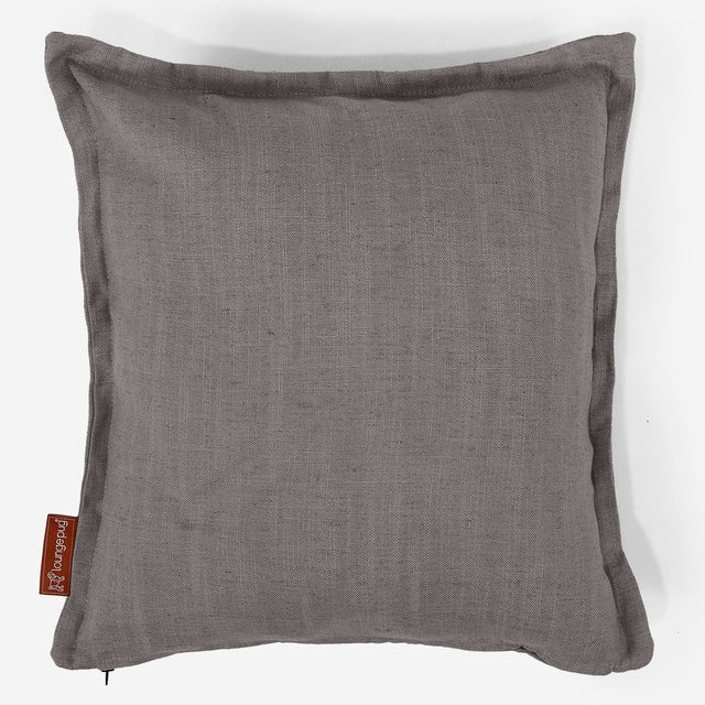 Scatter Cushion Cover 47 x 47cm - Linen Look Slate Grey 01