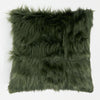 Scatter Cushion Cover 47 x 47cm - Mongolian Fur Sage Green 01