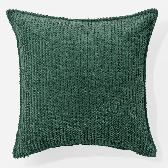 Scatter Cushion Cover 47 x 47cm - Pom Pom Emerald Green 01