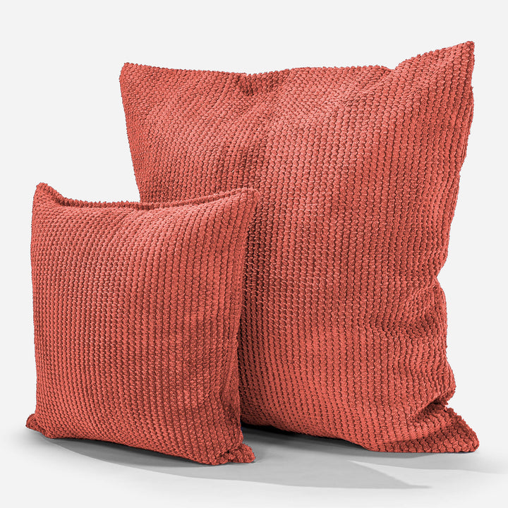 Scatter Cushion Cover 47 x 47cm - Pom Pom Pumpkin Orange 02