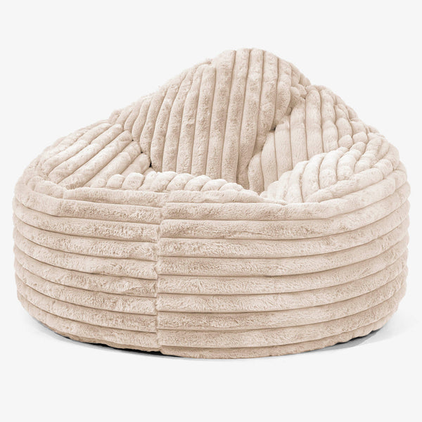 Archi Bean Bag Chair Replacement Cover - Ultra Plush Cord 01