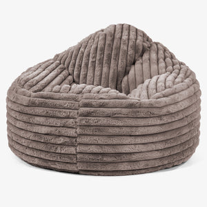 Archi Bean Bag Chair - Ultra Plush Cord Minky