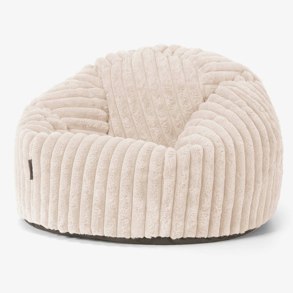 Classic Bean Bag Chair Replacement Cover - Ultra Plush Cord 01