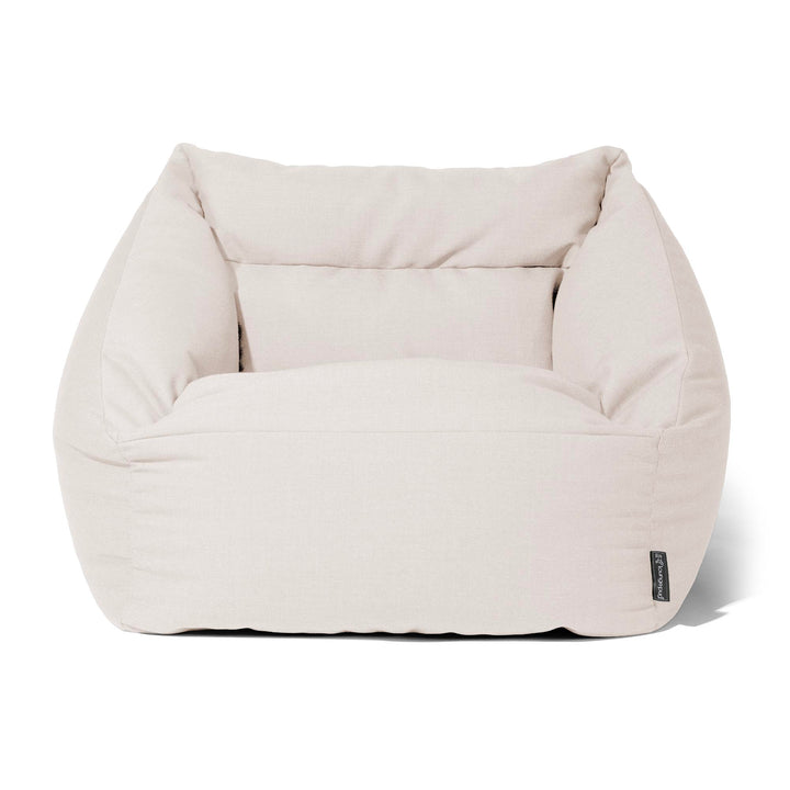 Maya Bean Bag Chair - Sunbrella Ivory 02