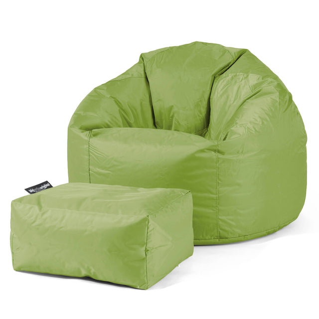 Outdoor Classic Bean Bag Chair - SmartCanvas™ Lime Green 02