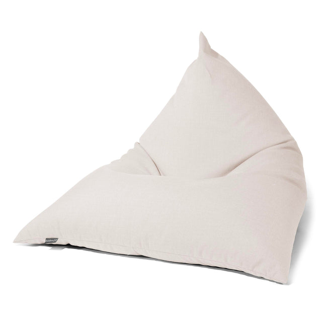 Outdoor Gaming Lounger Bean Bag - Sunbrella Ivory 01