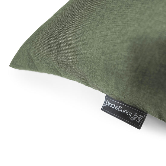 Outdoor Gaming Lounger Bean Bag - Sunbrella Olive Green 02