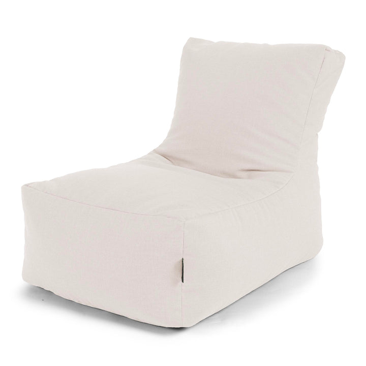 Outdoor Lounger Bean Bag Chair - Sunbrella Ivory 02