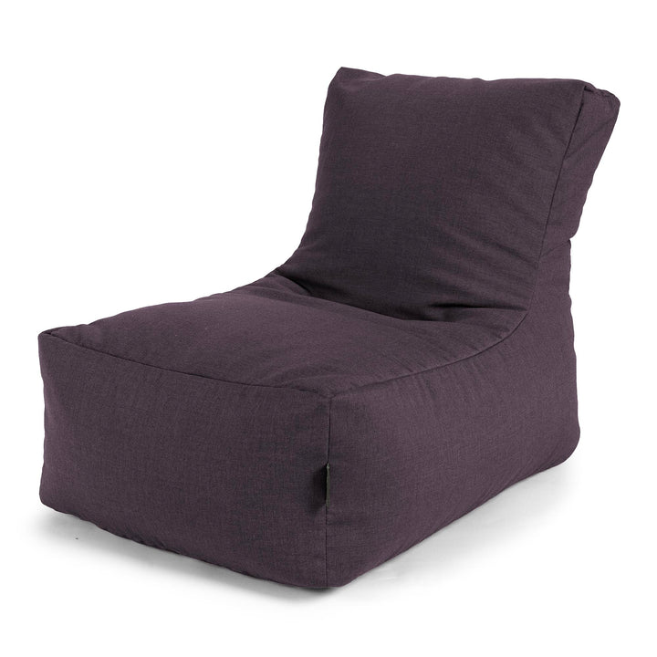 Outdoor Lounger Bean Bag Chair - Sunbrella Navy Blue 02