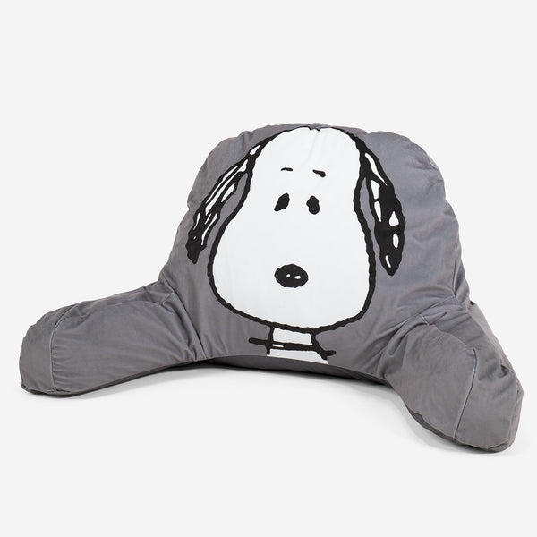 Snoopy High Back Support Cuddle Cushion - Big Face 01