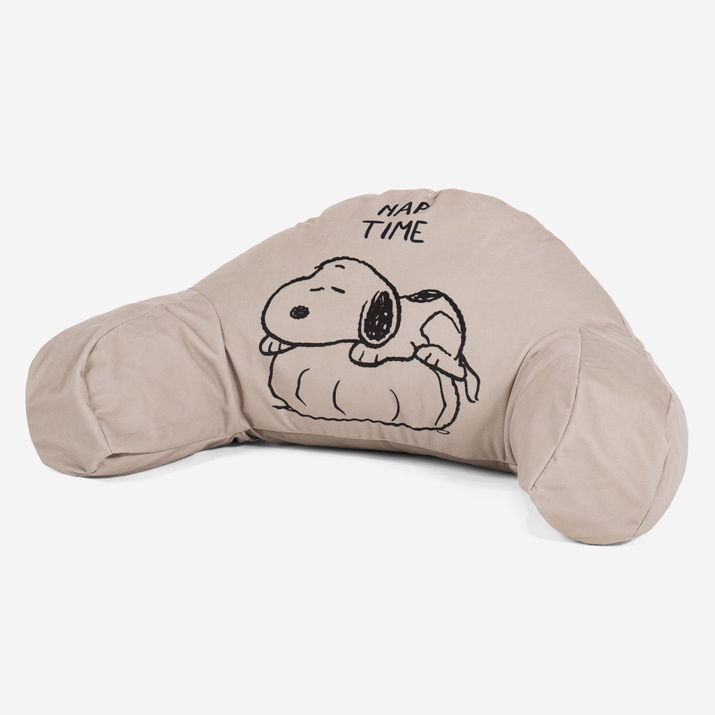 Peanuts Snoopy Nap Time Kids High Back Support Cuddle Cushion Cream
