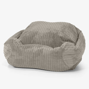 Sabine Bean Bag Armchair - Cord Mink