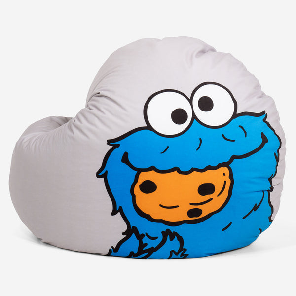 Flexforma Junior Children's Bean Bag Chair 2-14 yr - Cookie Monster 01