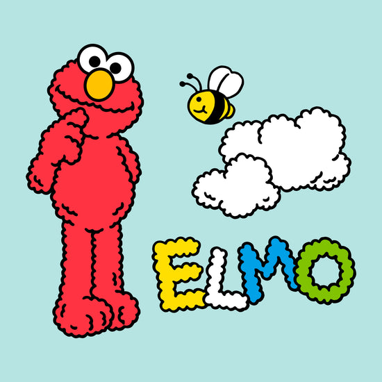 Sloucher Bean Bag Chair - Elmo Cloud 04