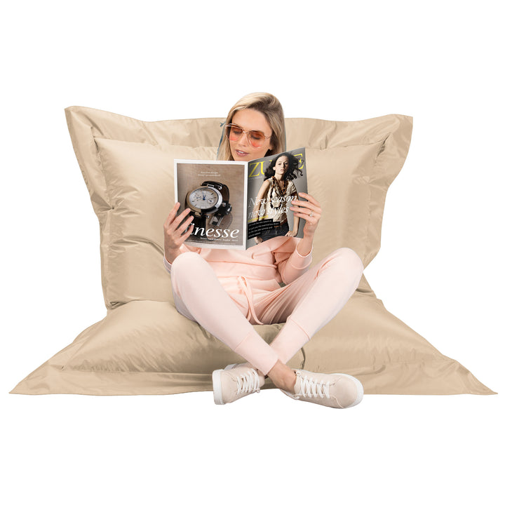 XXL Giant Outdoor Bean Bag - SmartCanvas™ Beige 02