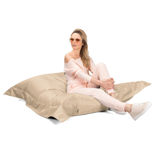 XXL Giant Outdoor Bean Bag - SmartCanvas™ Beige 03