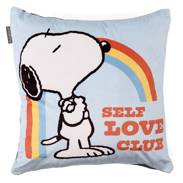 Snoopy Scatter Cushion Cover 47 x 47cm - Rainbow 01