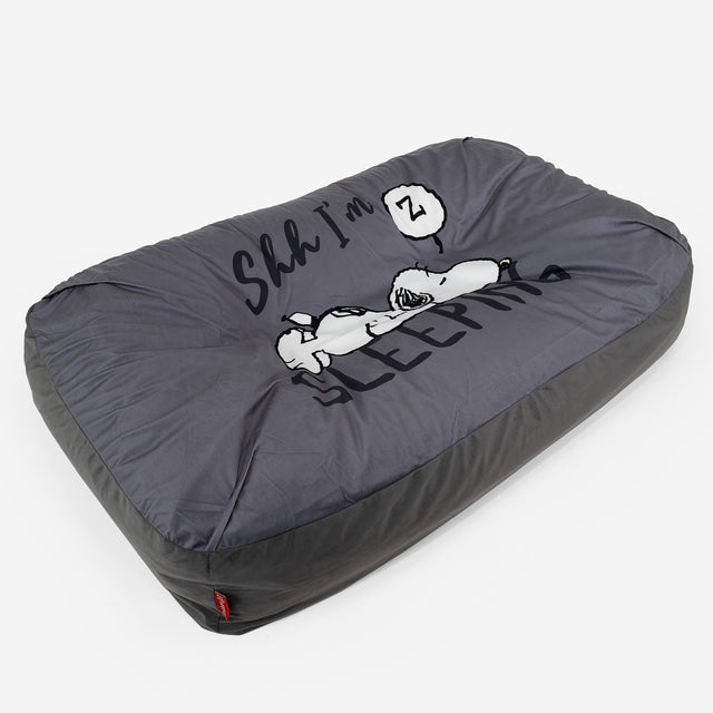 Snoopy Sloucher XL Dog Bed - Sleeping 01