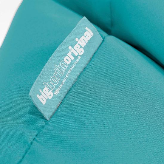 SoleiStorm™ Ultra 2000 h+ Outdoor Highback Bean Bag Chair - Olefin Aqua 03