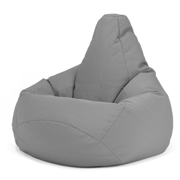 SoleiStorm™ Ultra 2000 h+ Outdoor Highback Bean Bag Chair - Olefin Mid Grey 01