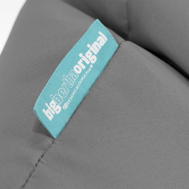 SoleiStorm™ Ultra 2000 h+ Outdoor Highback Bean Bag Chair - Olefin Mid Grey 03