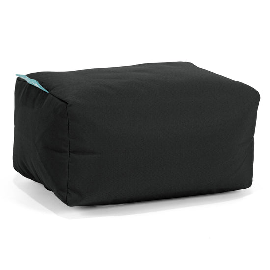 SoleiStorm™ Ultra 2000 h+ Outdoor Small Footstool - Olefin Black 01