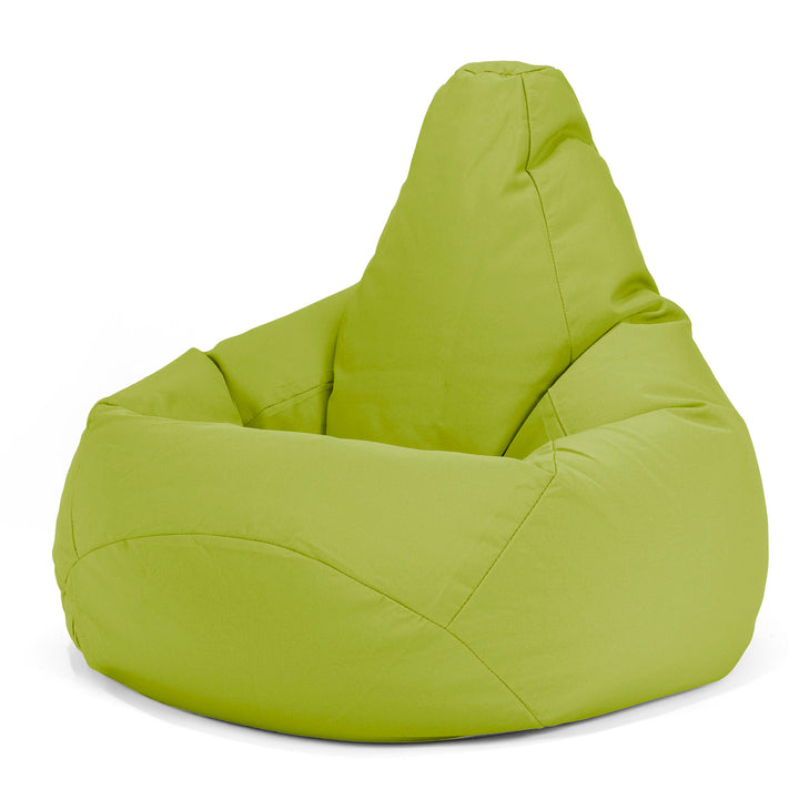 SoleiStorm™ Ultra 2000 h+ Outdoor Highback Bean Bag Chair - Olefin Lime Green 02