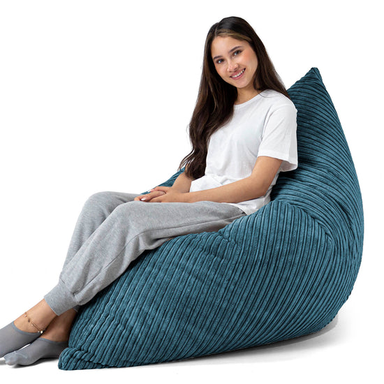 XL Pillow Beanbag - Cord Navy Blue 03