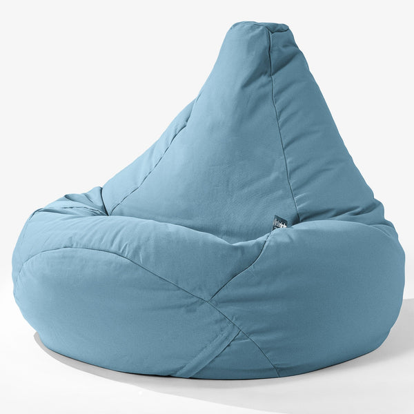 SoleiStorm™ Ultra 2000 h+ Outdoor Highback Bean Bag Chair - Olefin Baby Blue 01