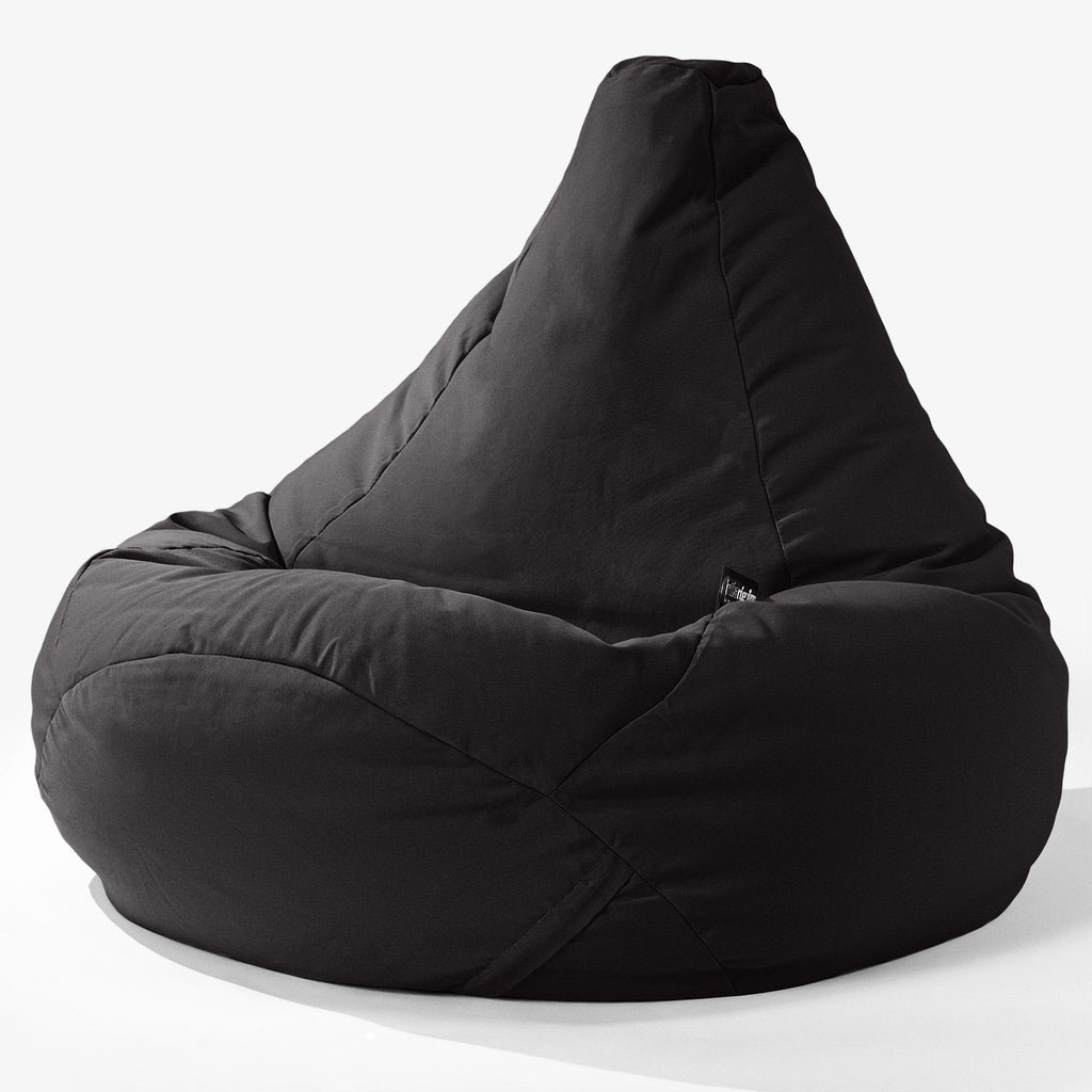 SoleiStorm™ Ultra 2000 h+ Outdoor Highback Bean Bag Chair - Olefin Black 02