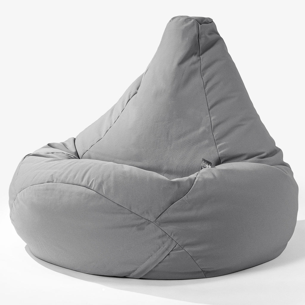 SoleiStorm™ Ultra 2000 h+ Outdoor Highback Bean Bag Chair - Olefin Mid Grey 02