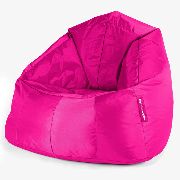 Children's Cocoon Waterproof Bean Bag 2-6 yr - SmartCanvas™ Cerise Pink 01